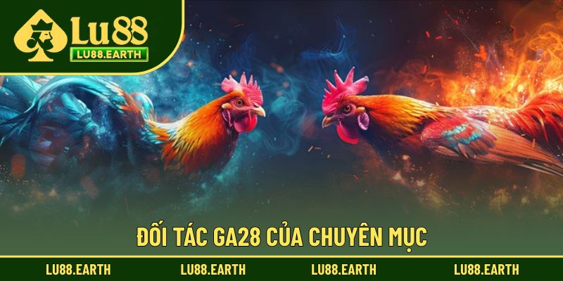 GA28 đối tác cung cấp các trận đá gà hấp dẫn